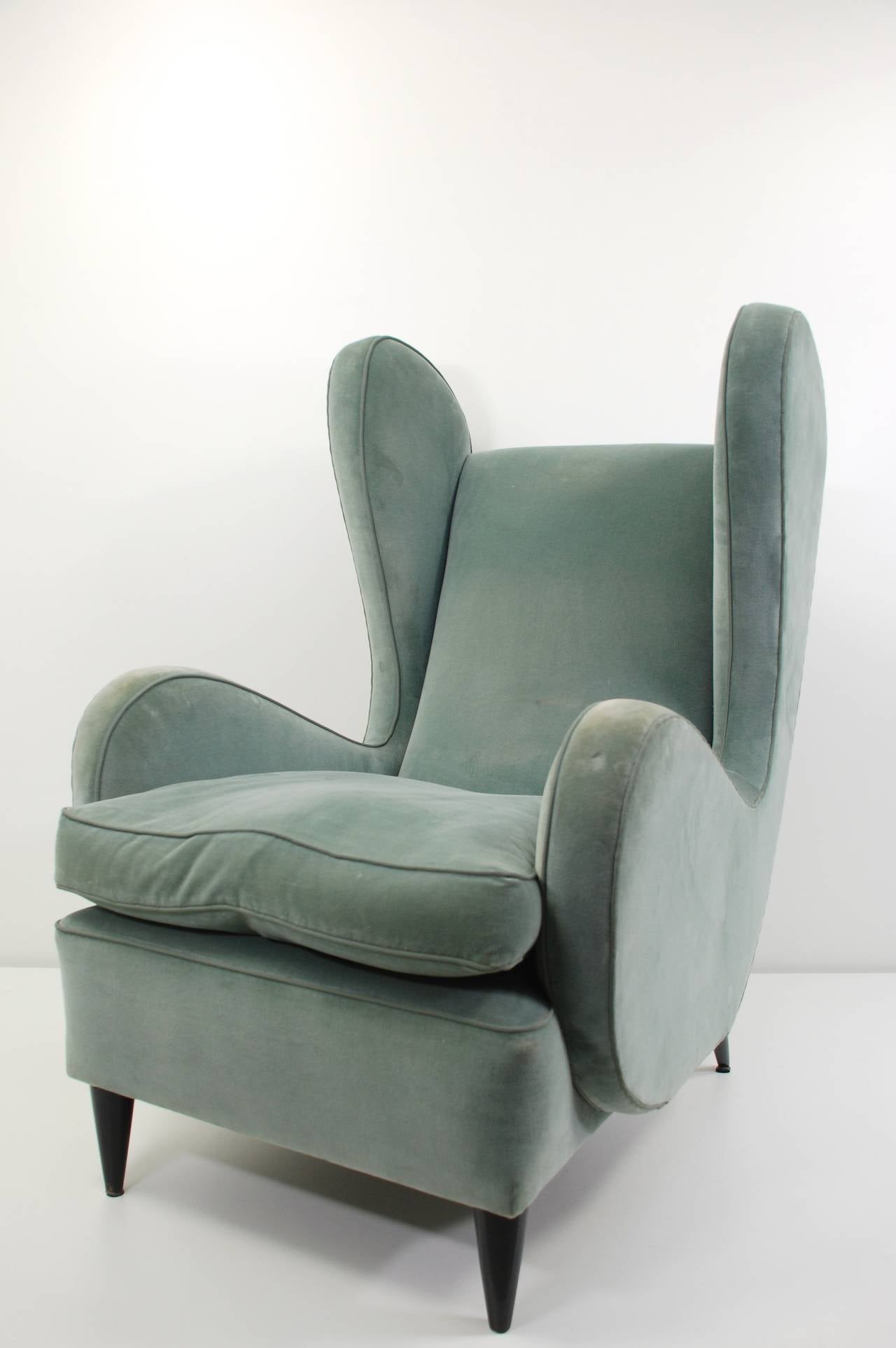 Italian Lounge Chair, 1950s