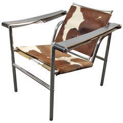 'LC 1' basculant chair, Le Corbusier, attr. Thonet, France 1932