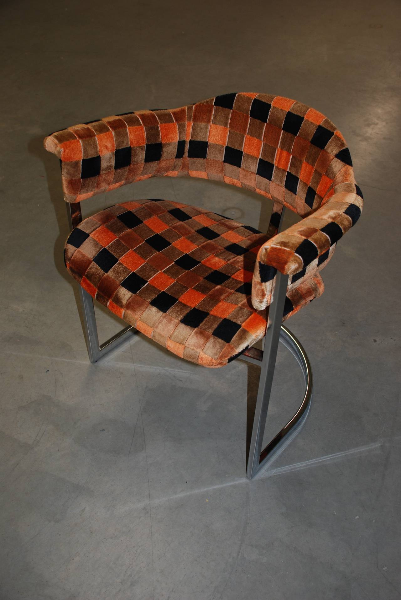 Vittorio Introini, set of nine Italian Armchairs