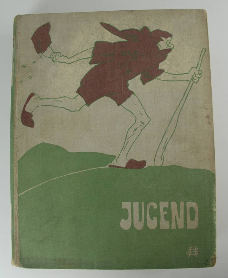 Fünfbändiges Jugend-Buch, Band 1912-1915, illustriertes Kunst- und Live-Zeitschrift im Angebot 1