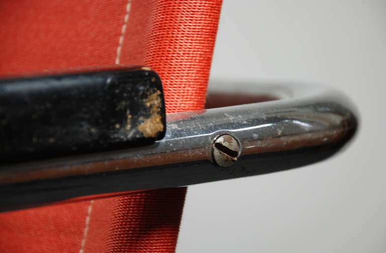 Metal Tubular Bench, Anonymous, 30's In Fair Condition In Cologne, DE