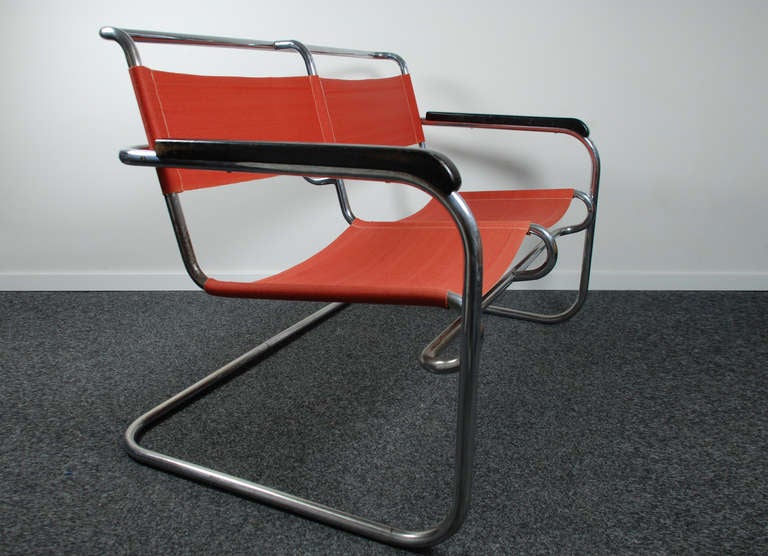 Metal Tubular Bench, Anonymous, 30's 4