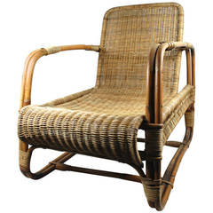 Vintage Erich Dieckmann Armchair "Model 512, " circa 1931