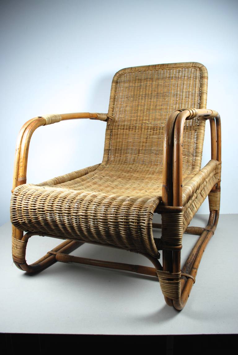Erich Dieckmann, armchair 'Mod. 512,' circa 1931.

Execution: Attributed to F. Kerber, Coburg.

Lit.: Erich Diekmann, Möbelbau 1921-1933, Vitra Design Museum, Weil am Rhein, 1990, p.102.