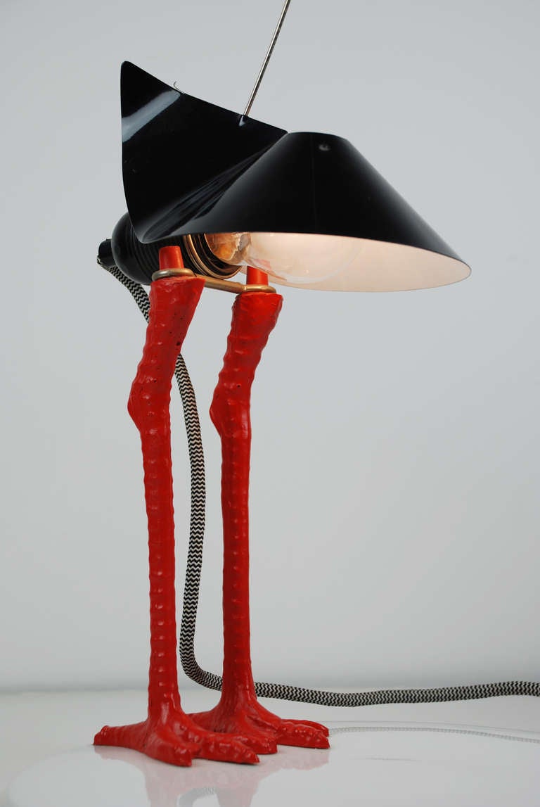 Resin Ingo Maurer, 'BiBiBi' table lamp, 1. limited Edition 450/500