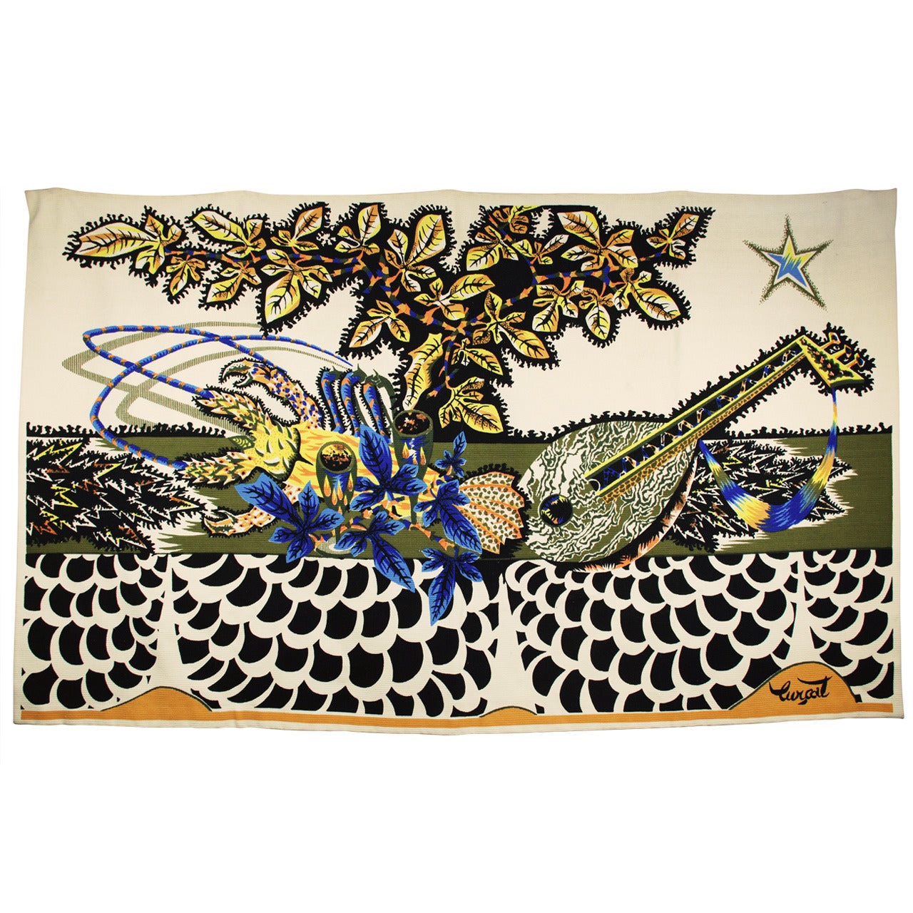 Jean Lurcat, tapisserie « La Table blanche », 1952