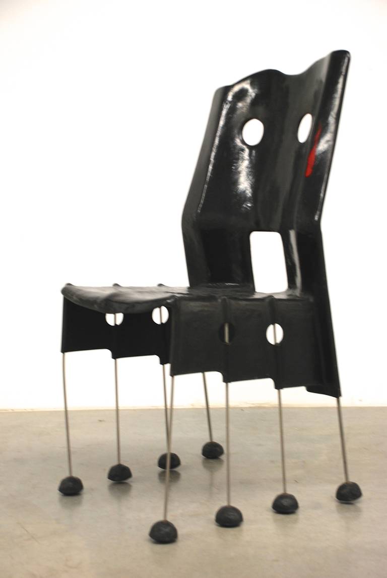 Chaise de la rue Greene de Gaetano Pesce

Exécution :  Vitra