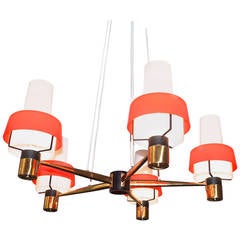 Vintage Stilnovo Ceiling Lamp, 1950s