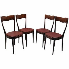 Four Italian Chairs, 1950s