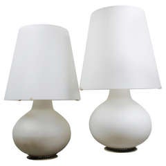 Max Ingrand, pair of '1853 Fontana' table lamps