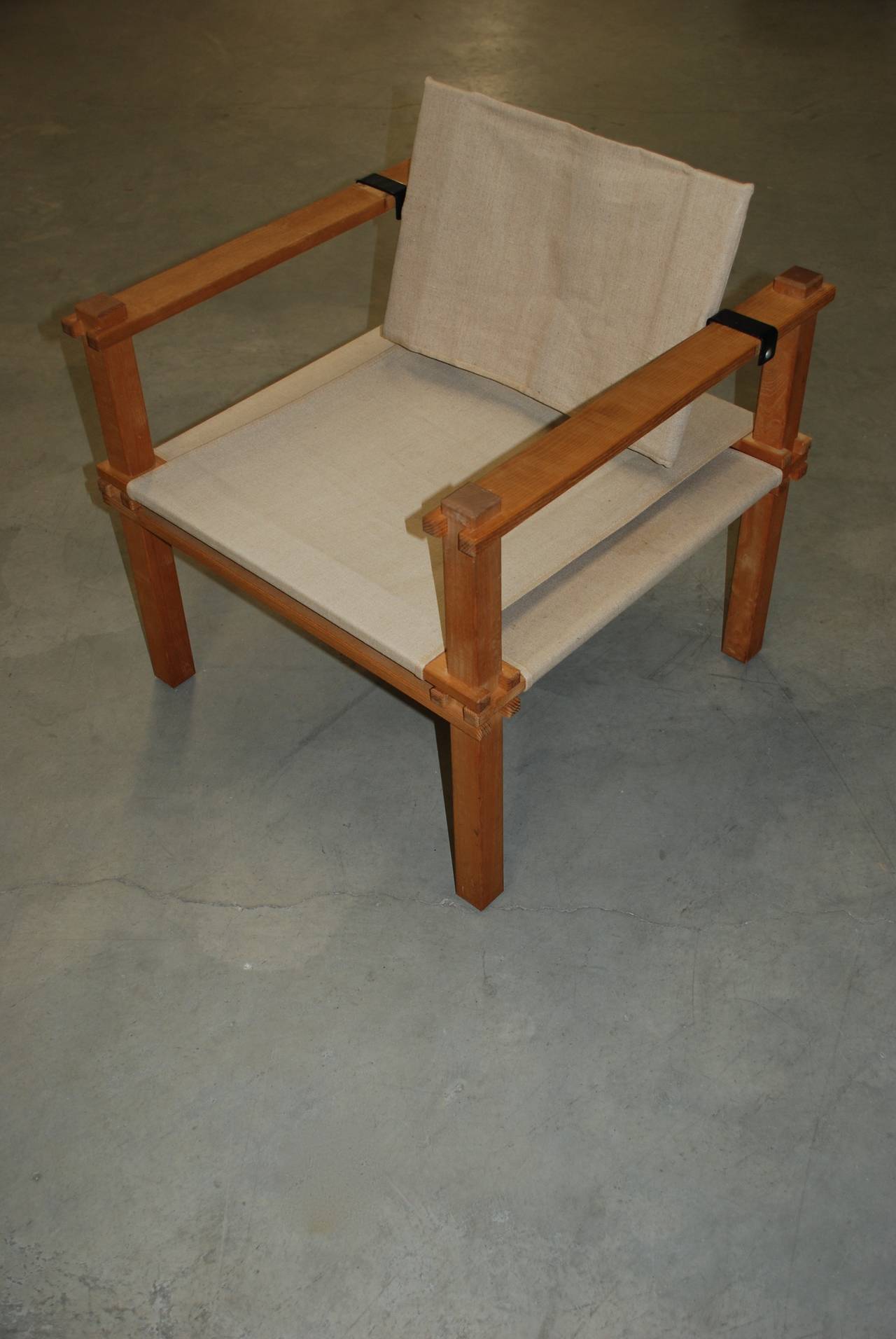 Set of Gerd Lange 'Farmer' Chairs and Table, Bofinger, 1967 For Sale 1