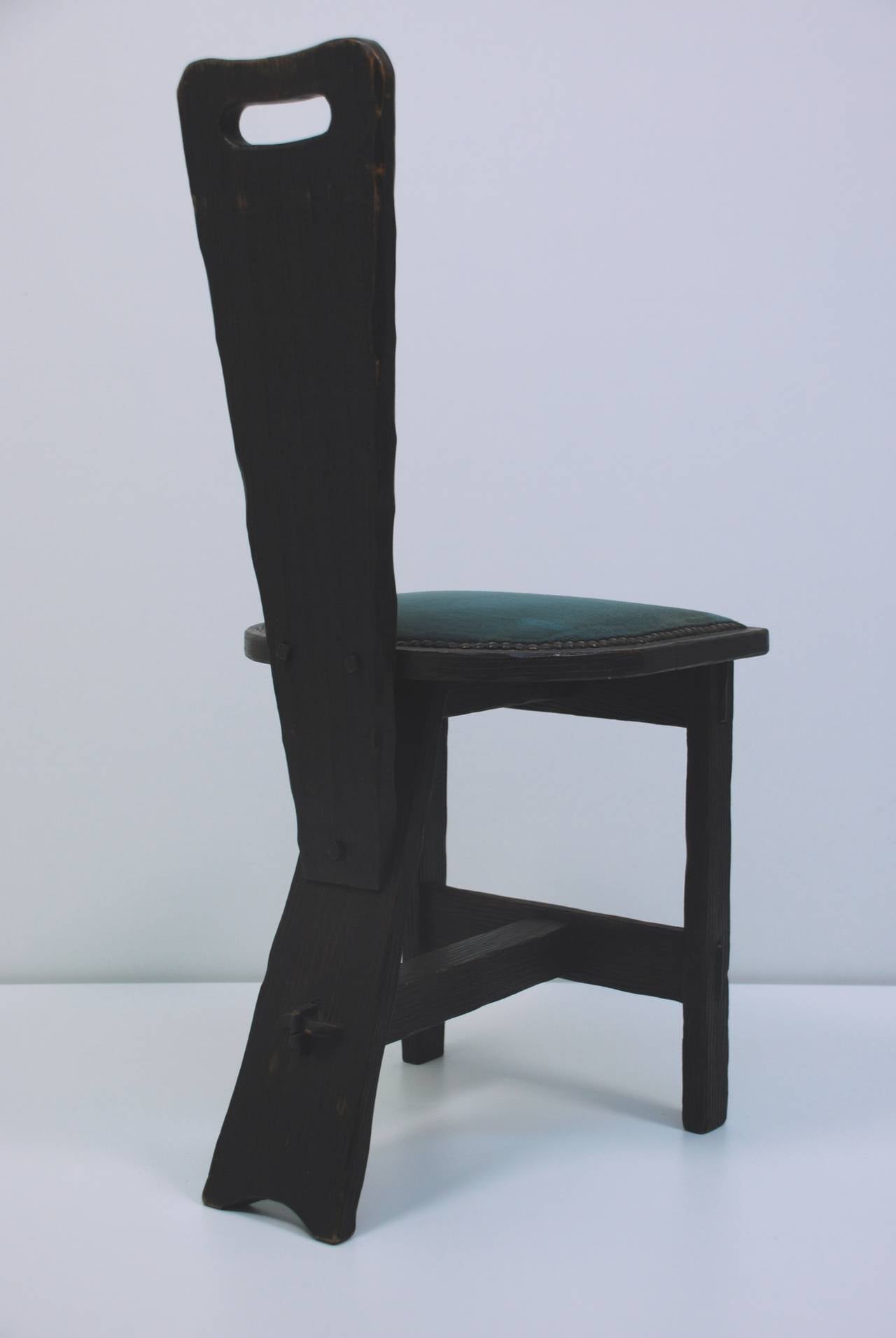 Early 20th Century George Walton Chair, circa 1905 For Sale