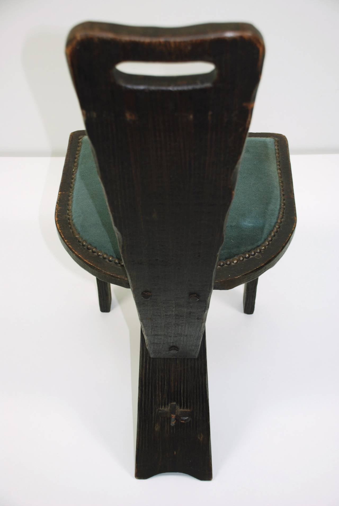 Oak George Walton Chair, circa 1905 For Sale