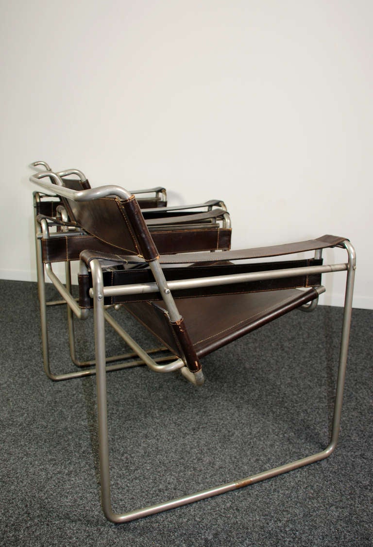 Marcel Breuer, Pair of 'Wassily' B3 Club Chairs, Standard Möbel Lengyel & Co. 2