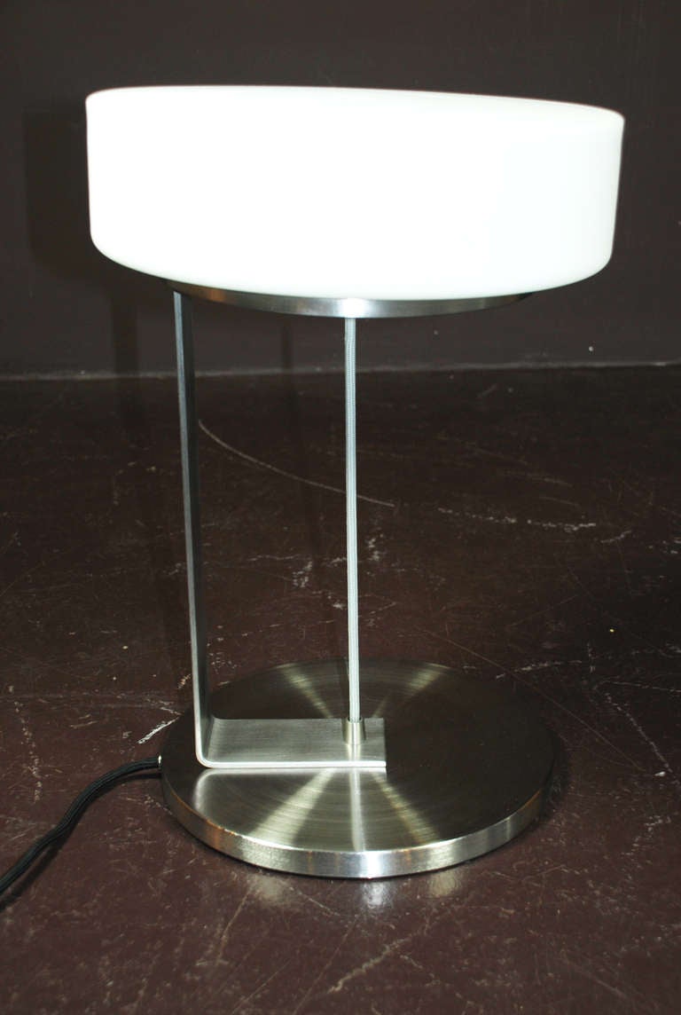 French Andrée Putman, 'Caisse Claire', Table Lamp