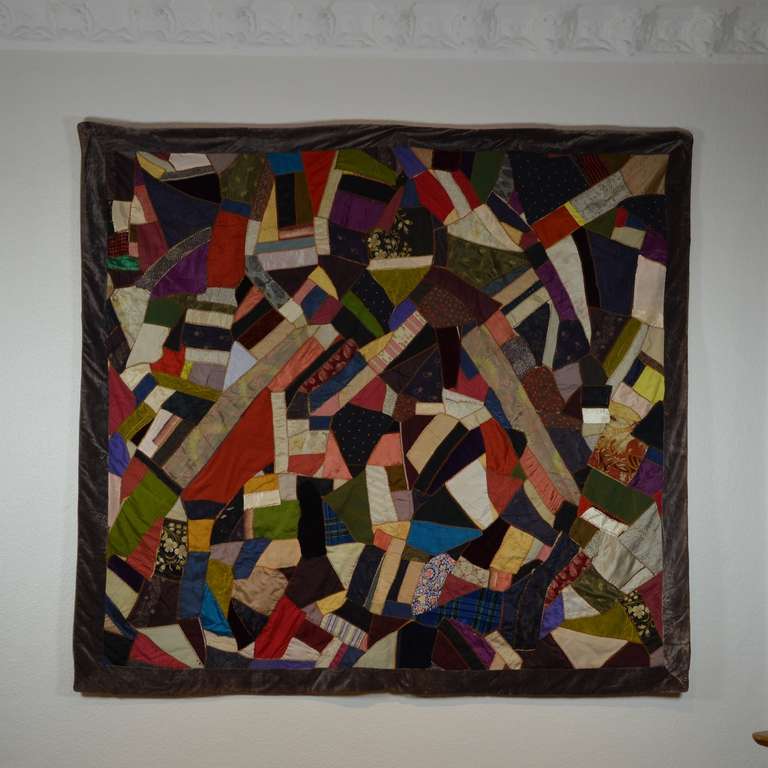 Handmade "Crazy Quilt"