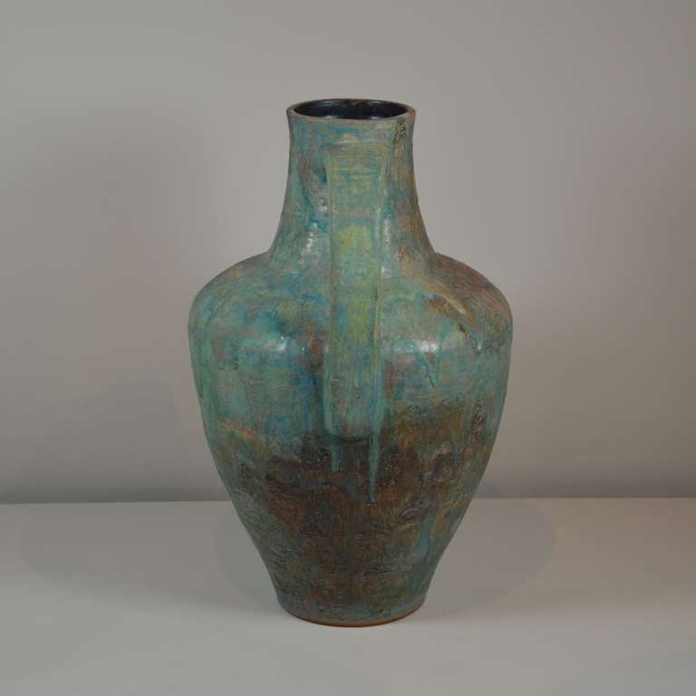 20th Century Huge Floor Vase by Fridegart Glatzle