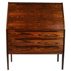 Original 1960's Danish Modern Rosewood Secretary