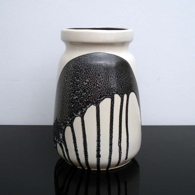 Lapid Israel Zebra Ceramic Vases For Sale at 1stdibs