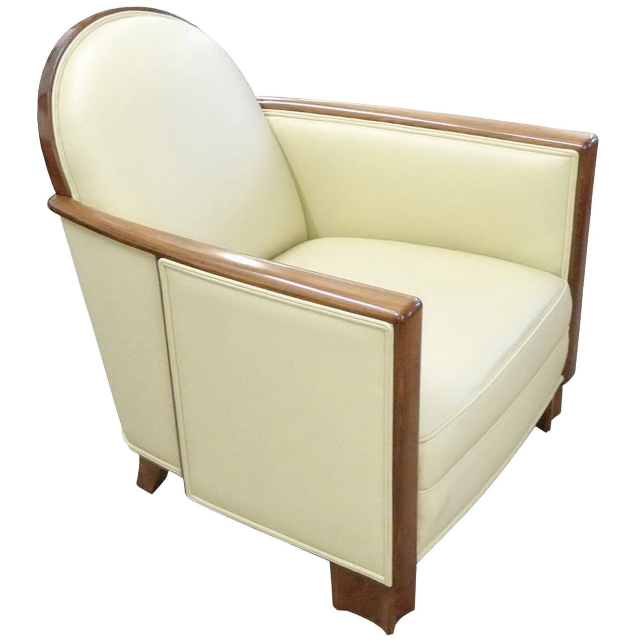 Exquisite French Art Deco Armchair For Sale at 1stdibs