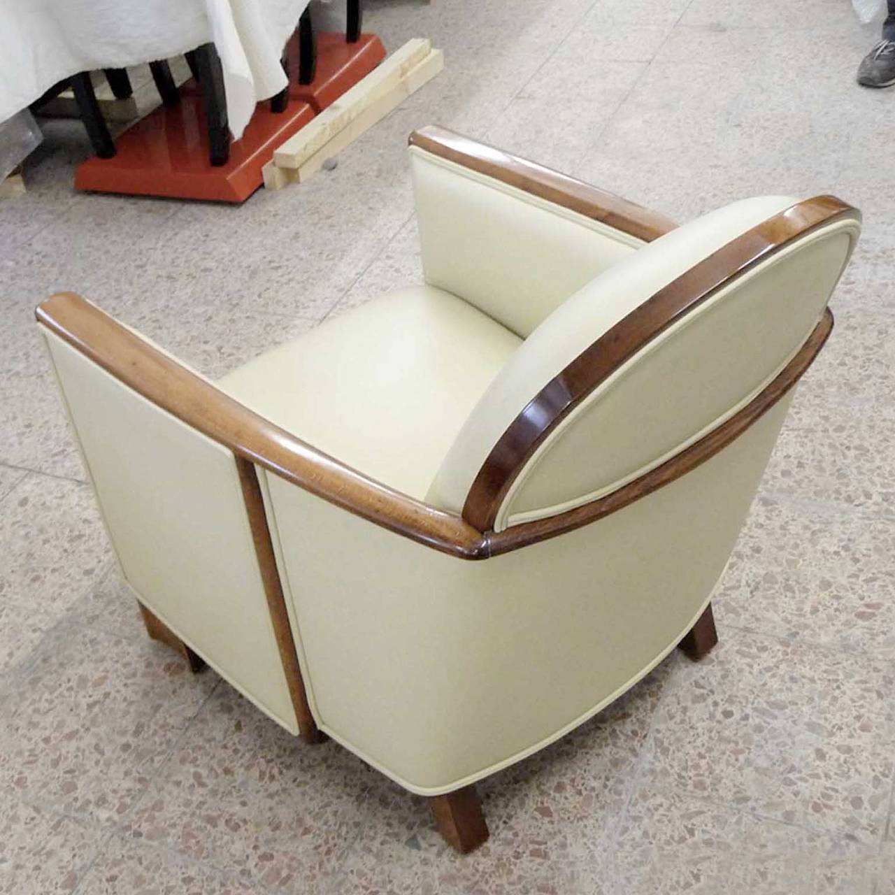 Exquisite French Art Deco Armchair For Sale at 1stdibs