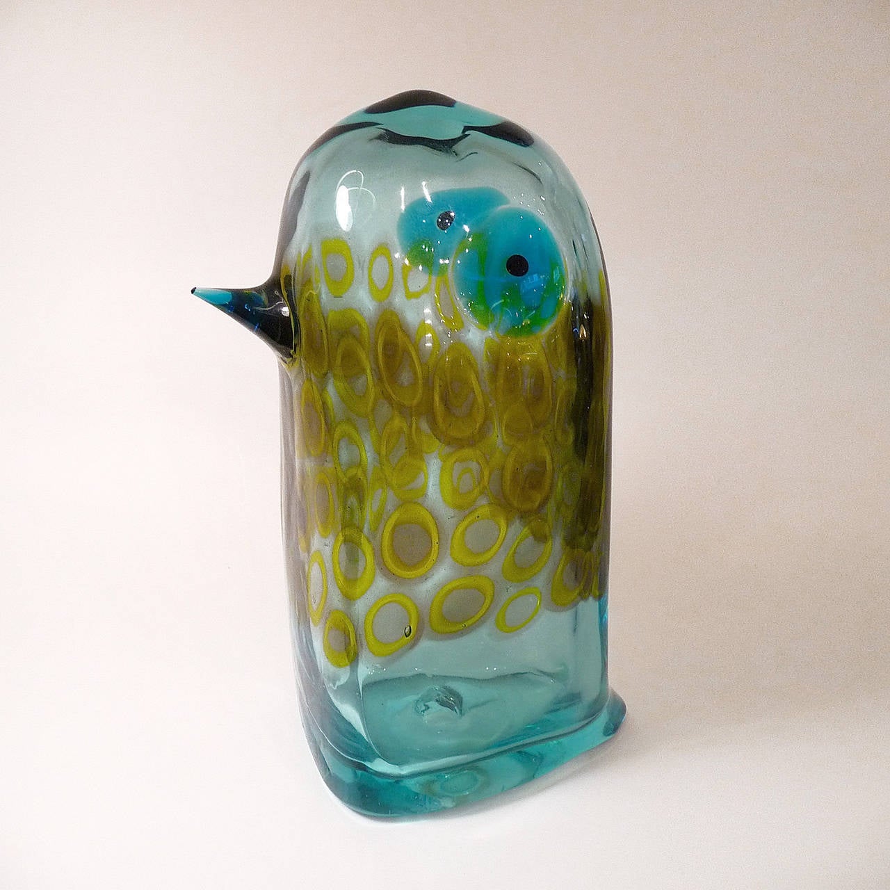 Mid-Century moderno Pulcino in vetro di Murano di Antonio Da Ros per Cenedese in vendita