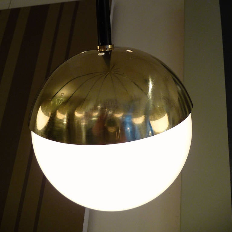 Italian Ceiling Lamp in the Style of Stilnovo 1