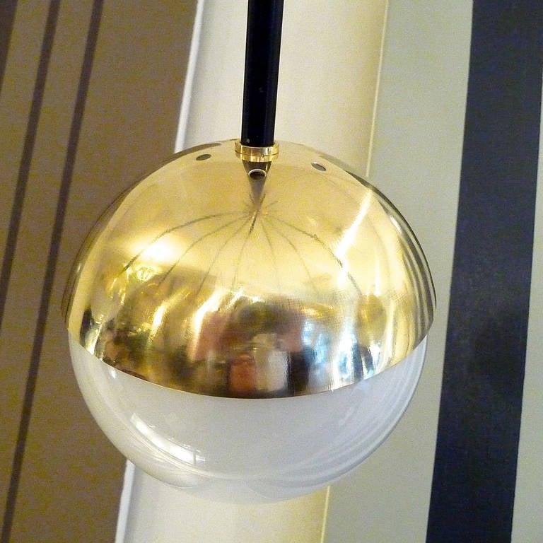 Italian Ceiling Lamp in the Style of Stilnovo 5