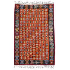 Vintage Turkish Kilim 9