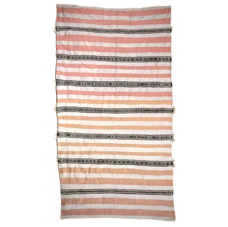 Vintage Moroccan Berber Blanket at 1stDibs