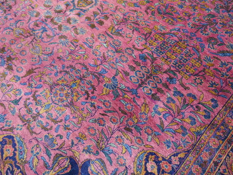 Fantastic Antique Agra Carpet 1