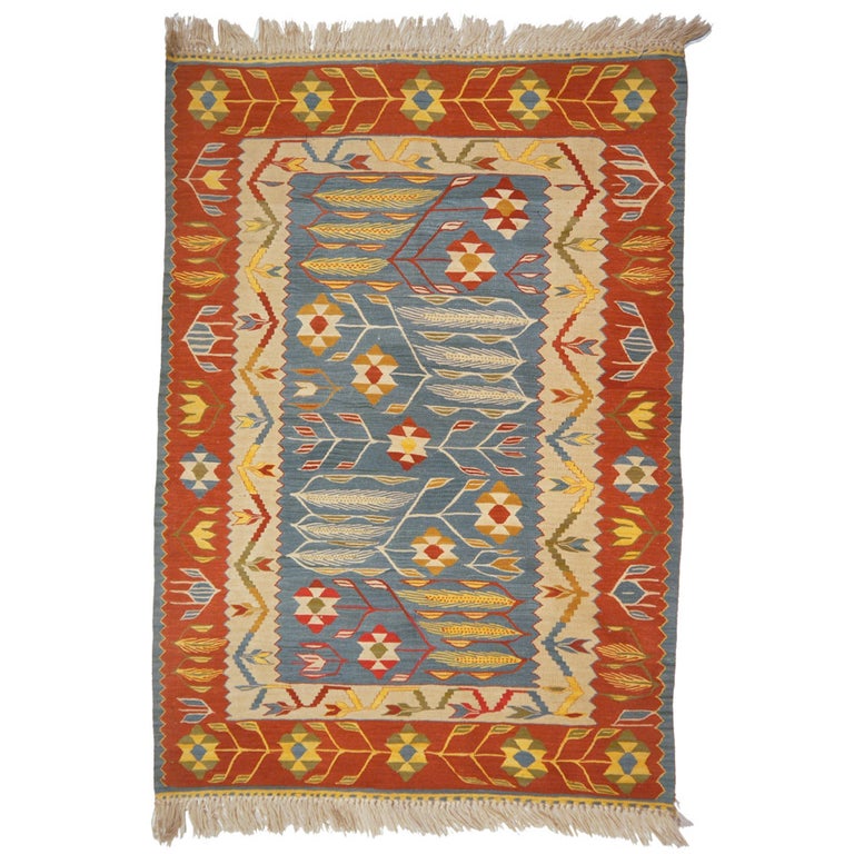 Vintage Turkish Kilim For Sale at 1stDibs