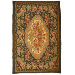 Vintage Bessarabian Kilim Flat Weave Rug 10