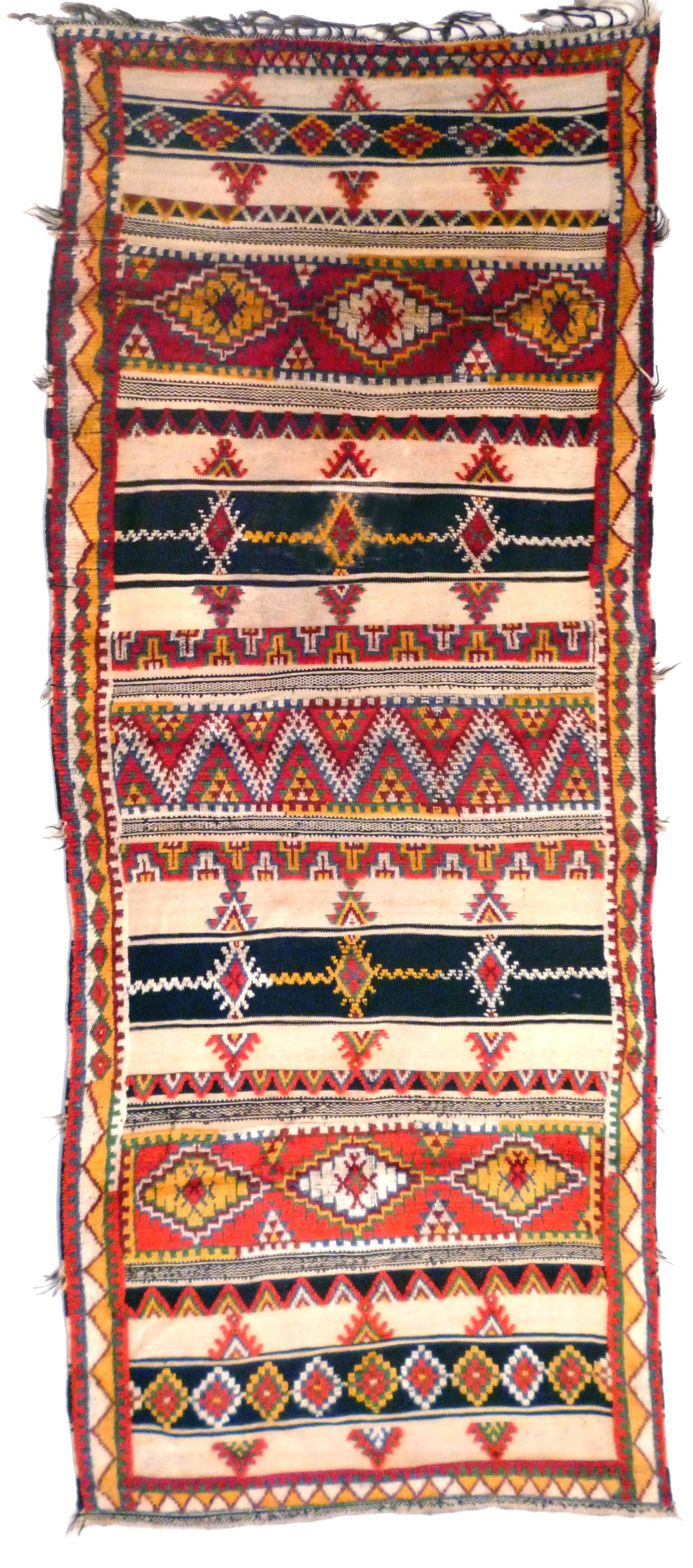 Vintage North African Berber Long Rug