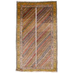 Vintage Tribal Turkish Yorok Vintag Rug