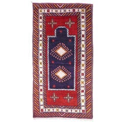 Vintage turish Yuruk prayer rug