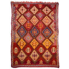 Vintage Berber Boujad Moroccan Rug Vintage Berber Boujad Moroccan Rug