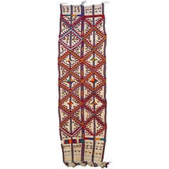Vintage north african tribal Kilim rug
