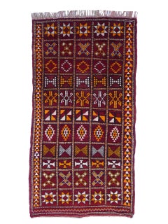 Vintage moroccan Berber rug