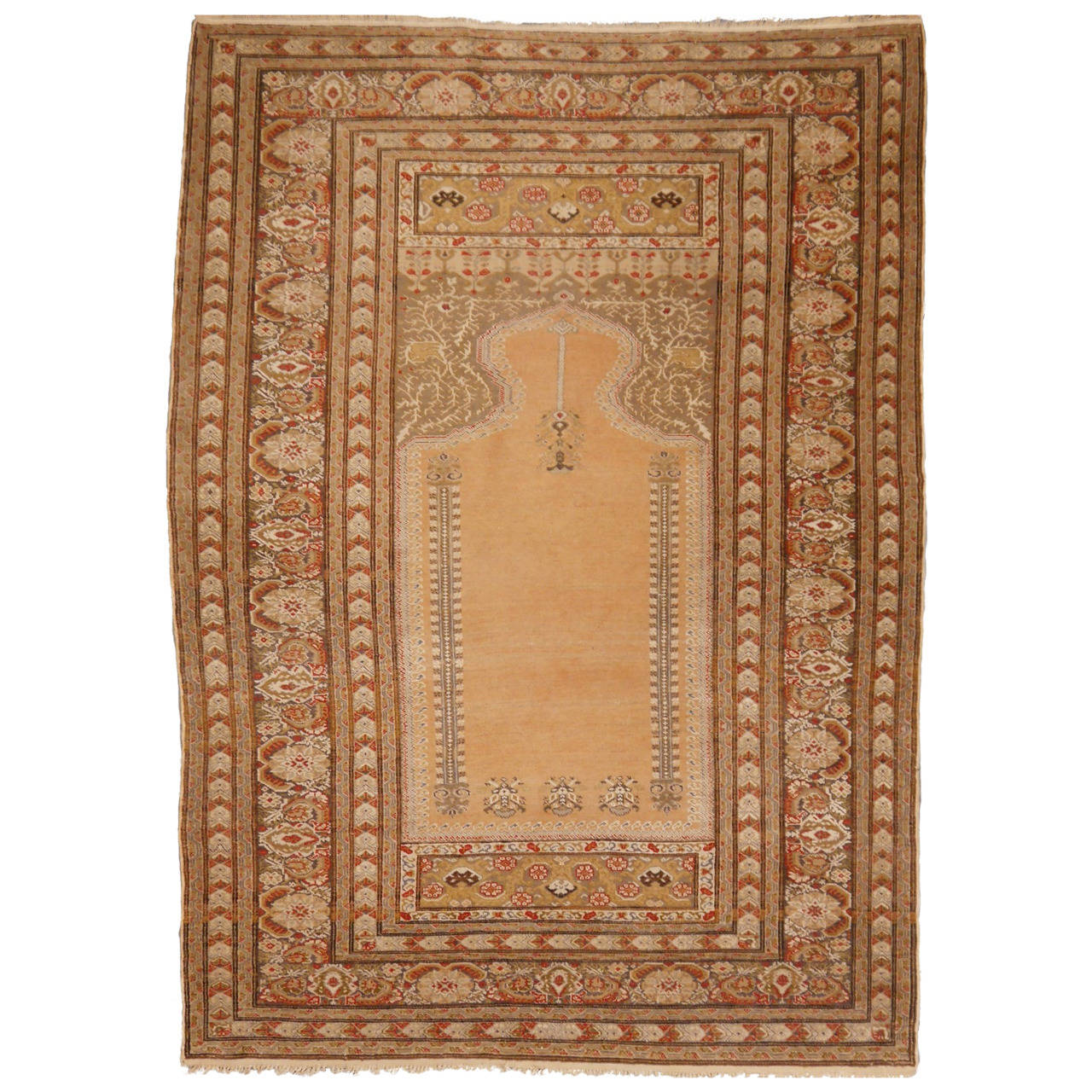 Antique Bandirma Prayer Rug For Sale at 1stdibs