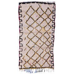 Vintage Moroccan tribal rug Vintage Moroccan tribal rug