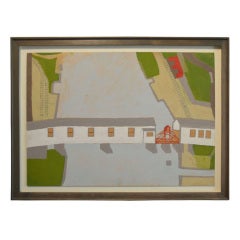George E. Morgan: Old Covered Bridge Between Randolph & Gardiner