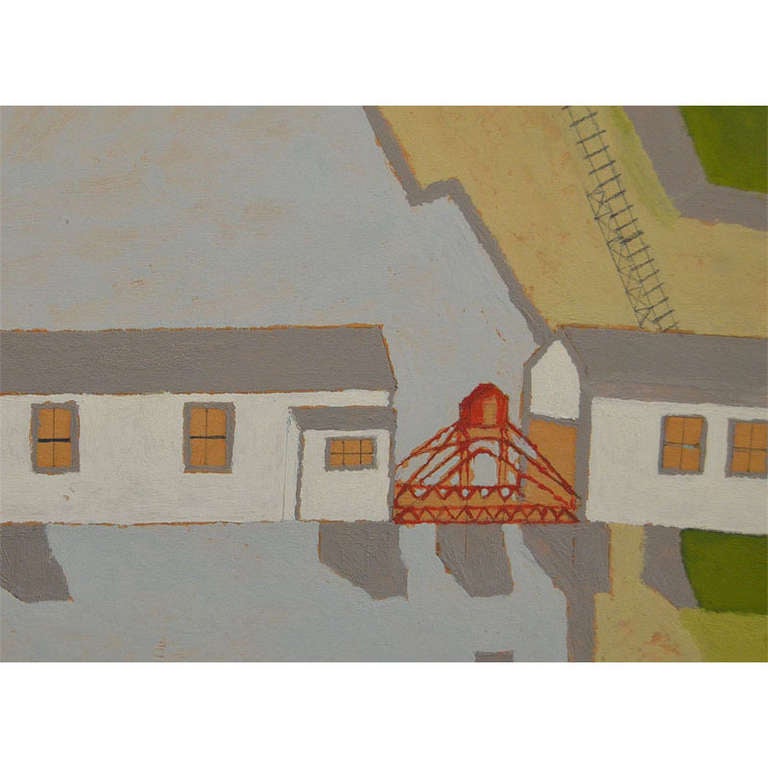 George E. Morgan: Old Covered Bridge Between Randolph & Gardiner