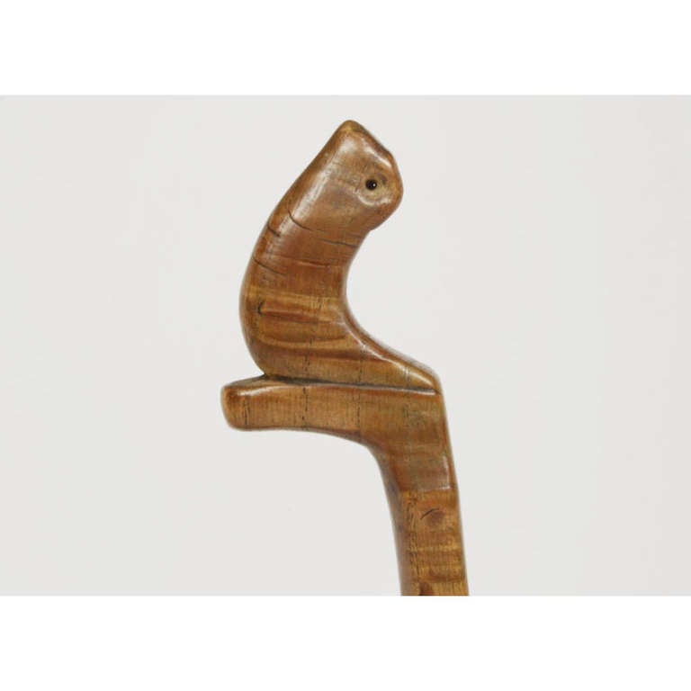 American Eastern Great lakes Beaver Effigy Ladle For Sale