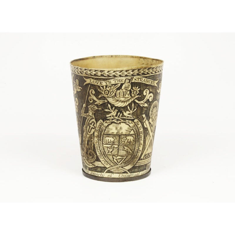 English Horn Beaker by Nathaniel Spilman for "The Society of Universal Goodwill"