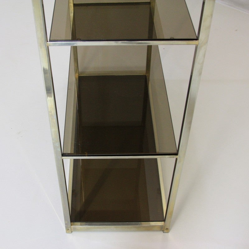 Italian Glass Shelves, 1970's 1