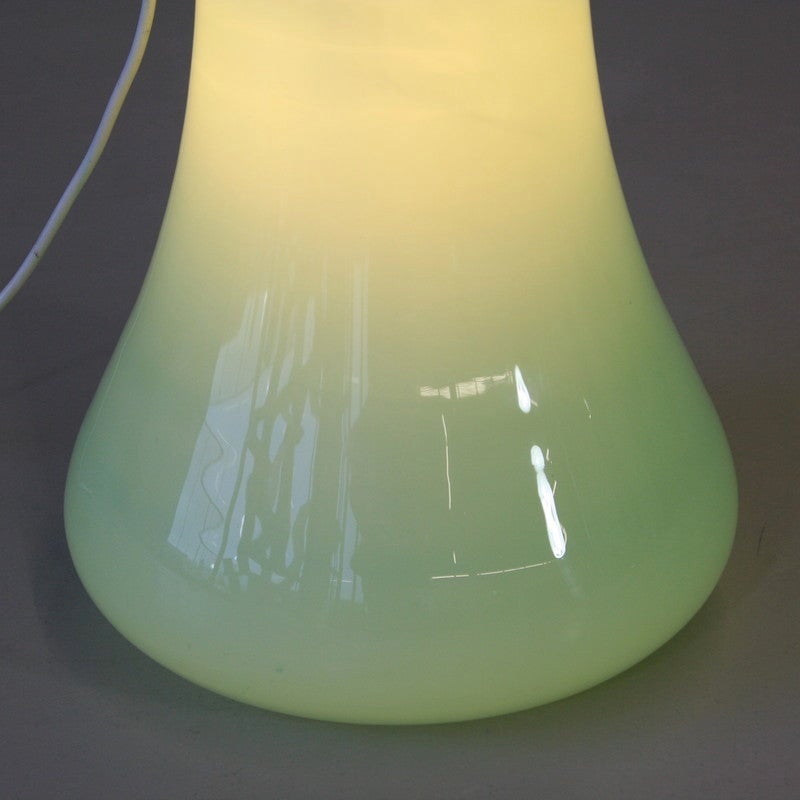 Modern Mazzega Glass Floor Lamp, 1970s