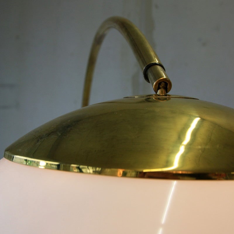 French Brass Colored Floor Lamp, France