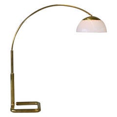 Brass Colored Floor Lamp, France