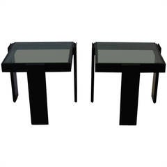 Pair of Side Tables Attributed to G. Frattini